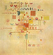 Wassily Kandinsky : Tender Ascent 1934 : $265