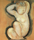 Amedeo Modigliani : Caryatid 1913 : $245