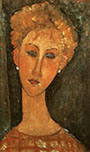 Amedeo Modigliani : Woman with Earrings 1917 : $255