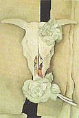 Georgia O'Keeffe : Cow's Skull with Calico Roses 1931 : $263