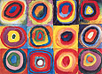 Wassily Kandinsky : Concentric Squares and Circles 1913 : $295