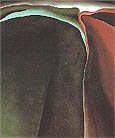 Georgia O'Keeffe : Dark Abstraction : $235