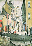 L-S-Lowry : An Old Street 1937 : $275