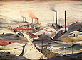 L-S-Lowry : Industrial Panorama 1953 : $279