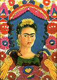 Frida Kahlo : Self Portrait The Frame 1938 : $279