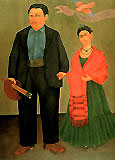 Frida Kahlo : Frida and Diego Rivera 1931 : $275