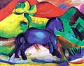 Franz Marc : Blue Horse 1912 : $255