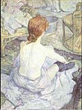 Henri Toulouse Lautrec : La Toilette : $255