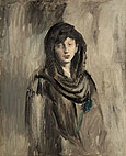 Pablo Picasso : Fernande with a Black Mantilla  1905 : $275