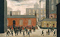 L-S-Lowry : Coming out of School 1927 : $289