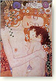 Gustav Klimt : Mother and Child : $275