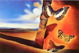 Salvador Dali : Paysage aux Papillons : $263