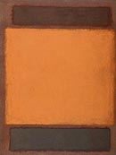 Mark Rothko : Orange and Brown : $259