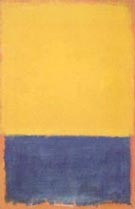 Mark Rothko : Yellow and Blue : $269