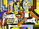 Pablo Picasso : Studio with Plaster Head 1925 : $275