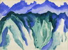 Georgia O'Keeffe : Machu Pichy (Peruvian Landscape) : $265