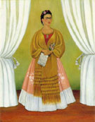 Frida Kahlo : Self Portrait dedicated to Leon Trotsky : $275
