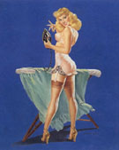 Pin Ups : A Pressing Need 1945 : $265