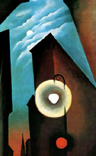 Georgia O'Keeffe : New York with Moon 1925 : $269