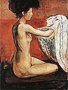 Edvard Munch : Paris Nude  1896 : $259