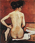 Edvard Munch : Nude  1896 : $250