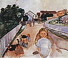 Edvard Munch : Street in Asgardstrand  1902 : $265