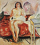 Edvard Munch : Girl Yawning  1913 : $257