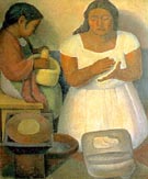 Diego Rivera : The Tortilla Maker : $255
