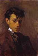 Pablo Picasso : Self-portrait with Uncombed Hair 1896 : $255