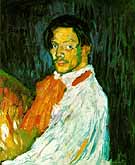 Pablo Picasso : Self Portrait 1901 : $259