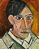 Pablo Picasso : Self Portrait 1907 : $265