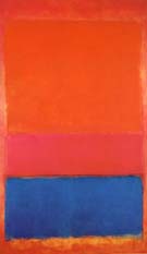 Mark Rothko : No 1 Untitled Royal Red and Blue 1954 : $275