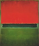 Mark Rothko : Red Dark Green Green 1952 : $269