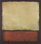 Mark Rothko : No 7 1963 Dark Brown Gray Orange : $263