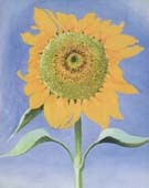 Georgia O'Keeffe : Sunflower New Mexico : $245