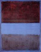 Mark Rothko : No 61 Brown Blue Brown on Blue : $265
