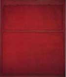 Mark Rothko : Untitled 1961 Red on Red : $265