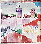 Paul Klee : Hammamet with Mosque  1914 : $269
