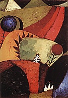 Paul Klee : Three White Bellflowers  1920 : $269
