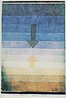 Paul Klee : Separation in the Evening  1922 : $269