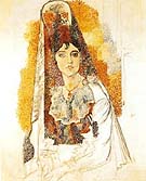 Pablo Picasso : Femme en costume espagnol La Salchichona : $269