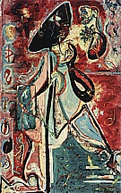 Jackson Pollock : The Moon Woman  1942 : $325