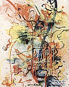 Jackson Pollock : Burning Landscape 1943 : $265