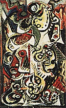 Jackson Pollock : Masqued Image c1938 : $269