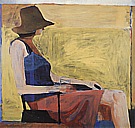 Richard Diebenkorn : Seated Figure with Hat  1967 : $269