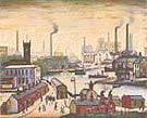 L-S-Lowry : Canal & Factories : $259