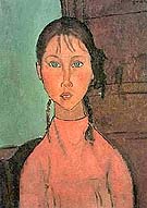 Amedeo Modigliani : Girl In Pink : $269