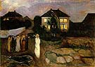 Edvard Munch : The Storm : $275