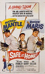 Sporting-Movie-Posters : SAFE AT HOME 1962 : $279