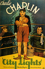 Sporting-Movie-Posters : CITY LIGHTS 1931 : $275